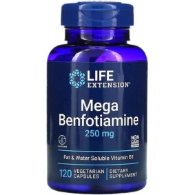 Mega Benfotiamine 250mg 120vcaps / Life Extension