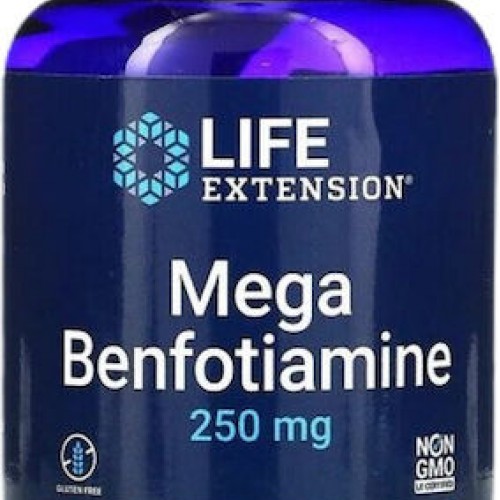 Mega Benfotiamine 250mg 120vcaps / Life Extension
