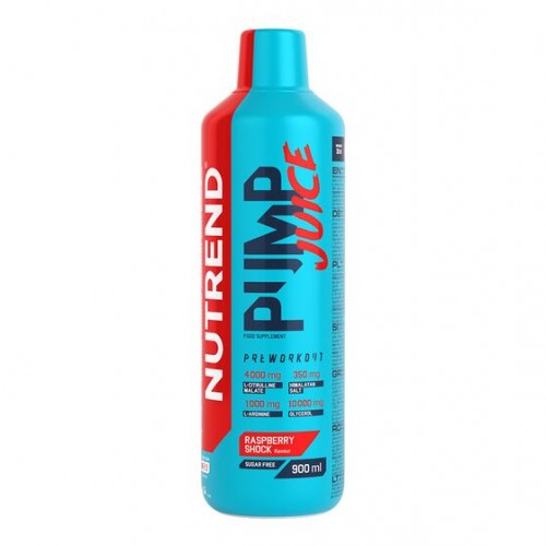 Pump Juice Pre Workout 900ml - Nutrend / Raspberry Shock