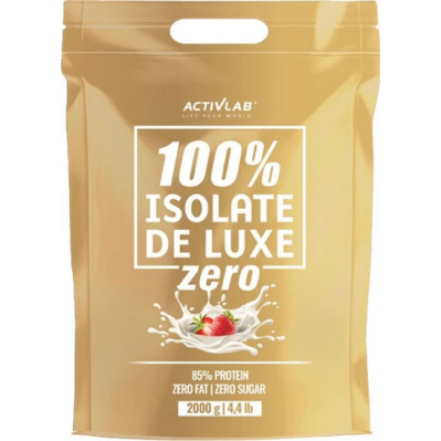 100% Isolate Deluxe Zero 700gr / Activlab - Strawberry