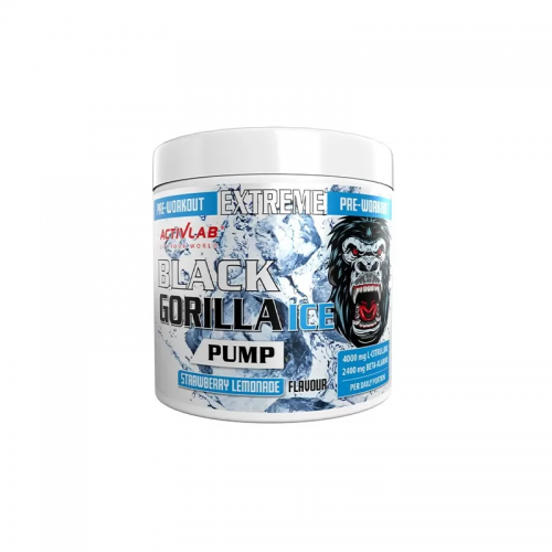 Black Gorilla Ice Pump 300g / Activlab - Strawberry Lemonade