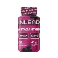 Astaxanthin 12mg 60 μαλακές φυτοκάψουλες / Inlead