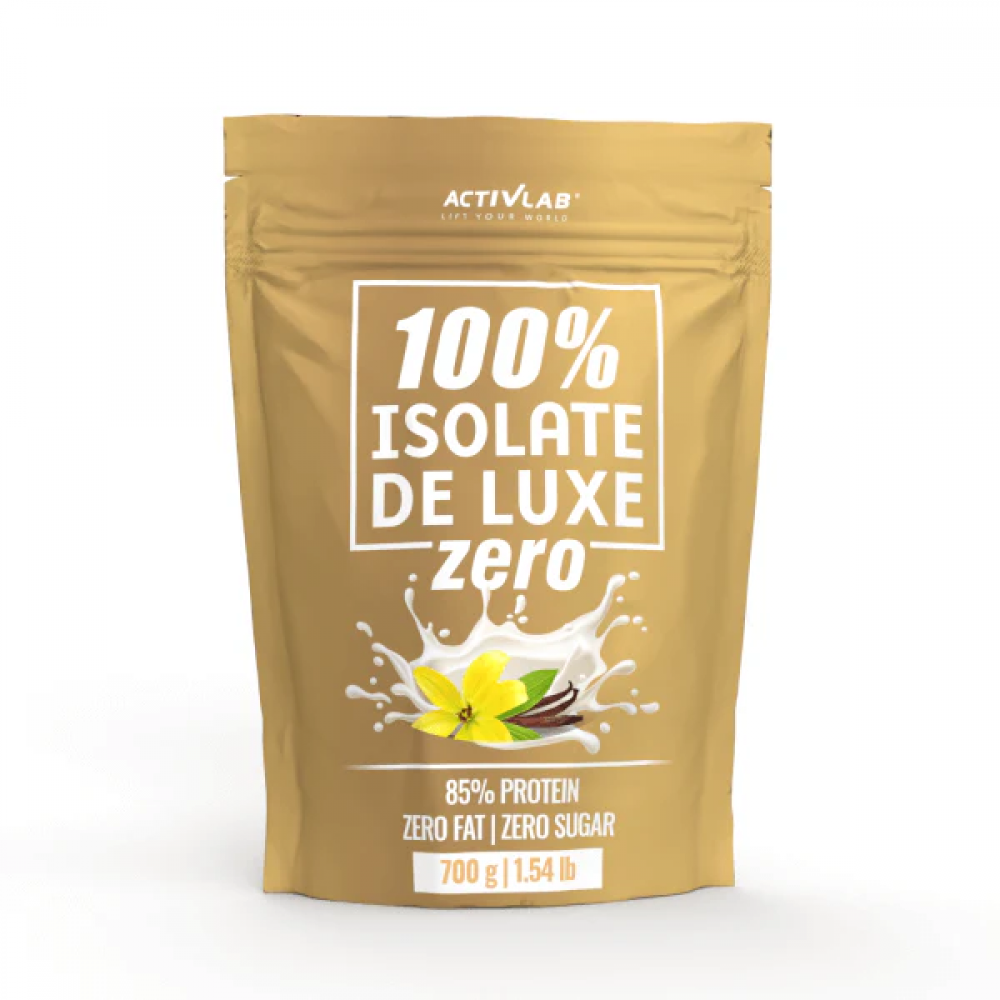 100% Isolate Deluxe Zero 700gr / Activlab - Chocolate