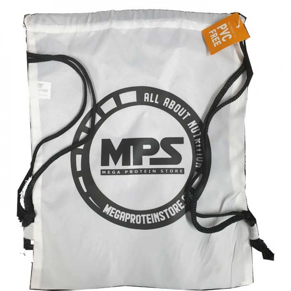MPS Gym Stringer Bag Λευκό - Τσάντα γυμναστηρίου