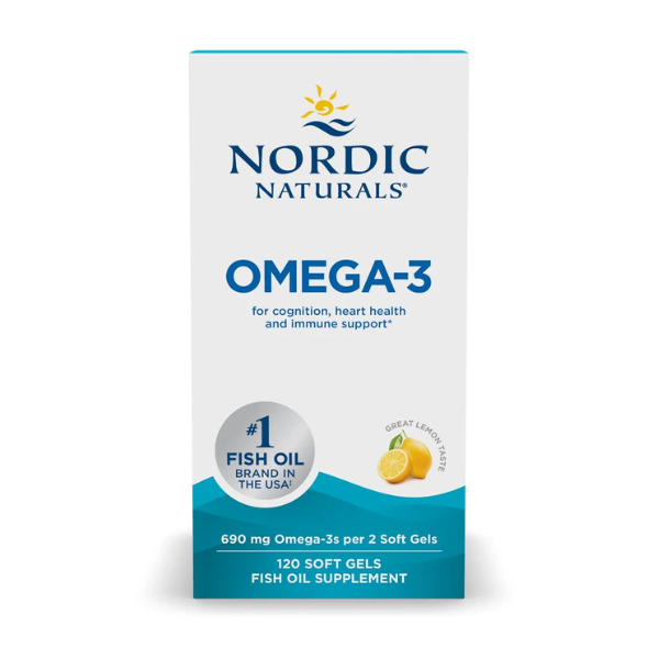 Omega-3 120 softgels / Nordic Naturals - Lemon
