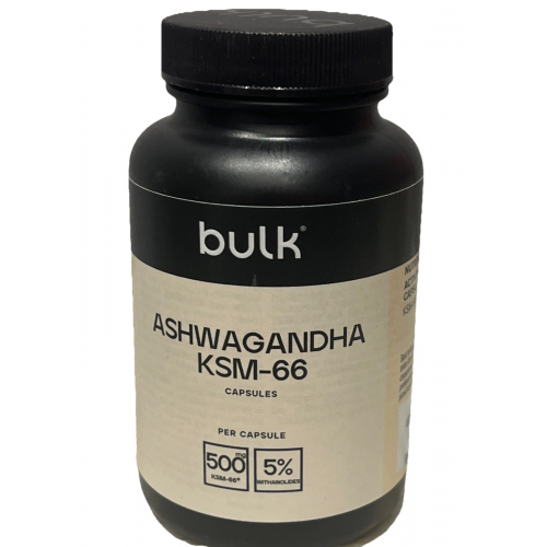 Ashwagandha KSM-66 500mg 90caps / Bulk