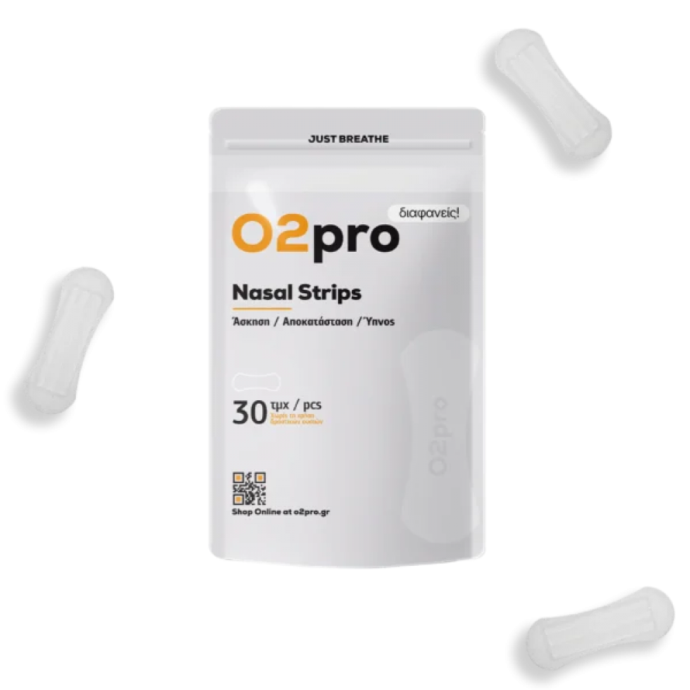 O2pro nasal strips 30pcs  Diafano/Transparent