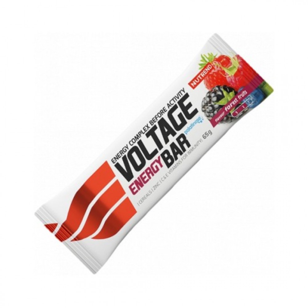 Voltage Energy Bar 65gr / Nutrend - Forest Fruits
