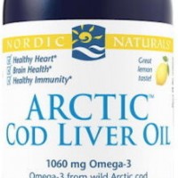 Arctic Cod Liver Oil 1060mg 237ml / Nordic Naturals - Lemon