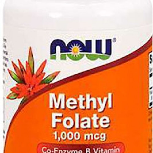 Methyl Folate 1000mcg 90 tabs. - Now Food / Βιταμίνες