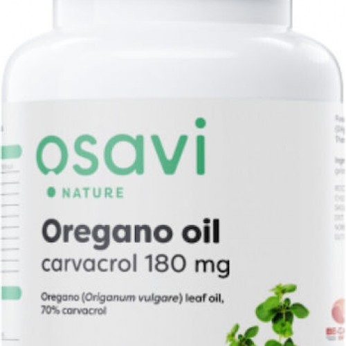 Oregano Oil Carvacrol  180mg 60 caps - Osavi