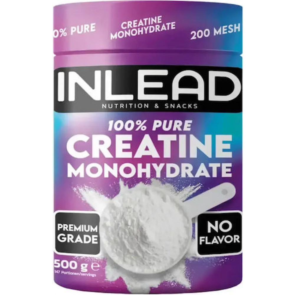 Creatine Monohydrate pure 500gr  / Inlead - Natural
