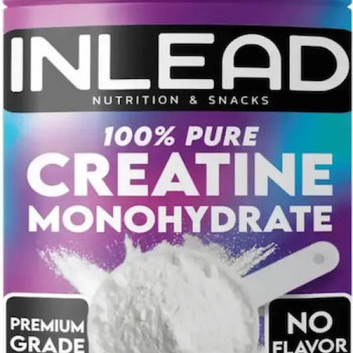 Creatine Monohydrate 100% pure 500gr  / Inlead - Natural