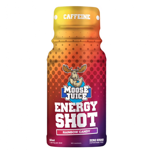 MOOSE JUICE ENERGY SHOT 60ML RAINBOW CANDY