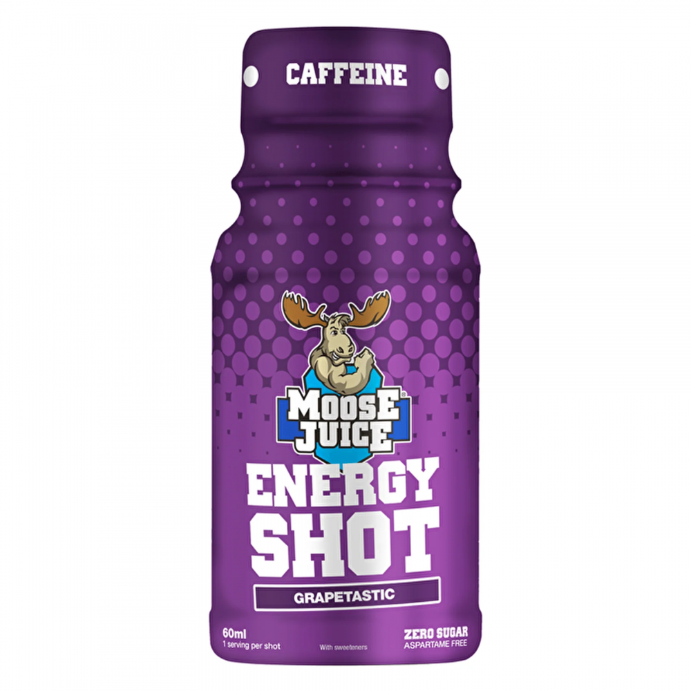 MOOSE JUICE ENERGY SHOT 60ML GRAPETASTIC