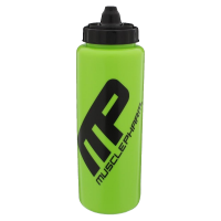 Sport Water Bottle 1000 ml  neon green - Musclepharm