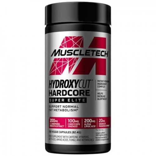 Hydroxycut Hardcore Super Elite 100 vcaps - MuscleTech Hydroxycut Hardcore Super Elite 100 vcaps - MuscleTech
