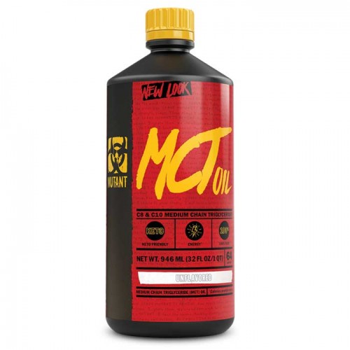 MCT Oil 100% Pure Fatty Acids 946ml - Mutant  MCT Oil 100% Pure Fatty Acids 946ml - Mutant
