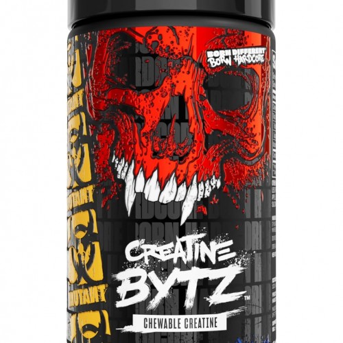 Creatine Bytz μασσώμενα δισκια κρεατίνης - Mutant / Tangy Blue Razz