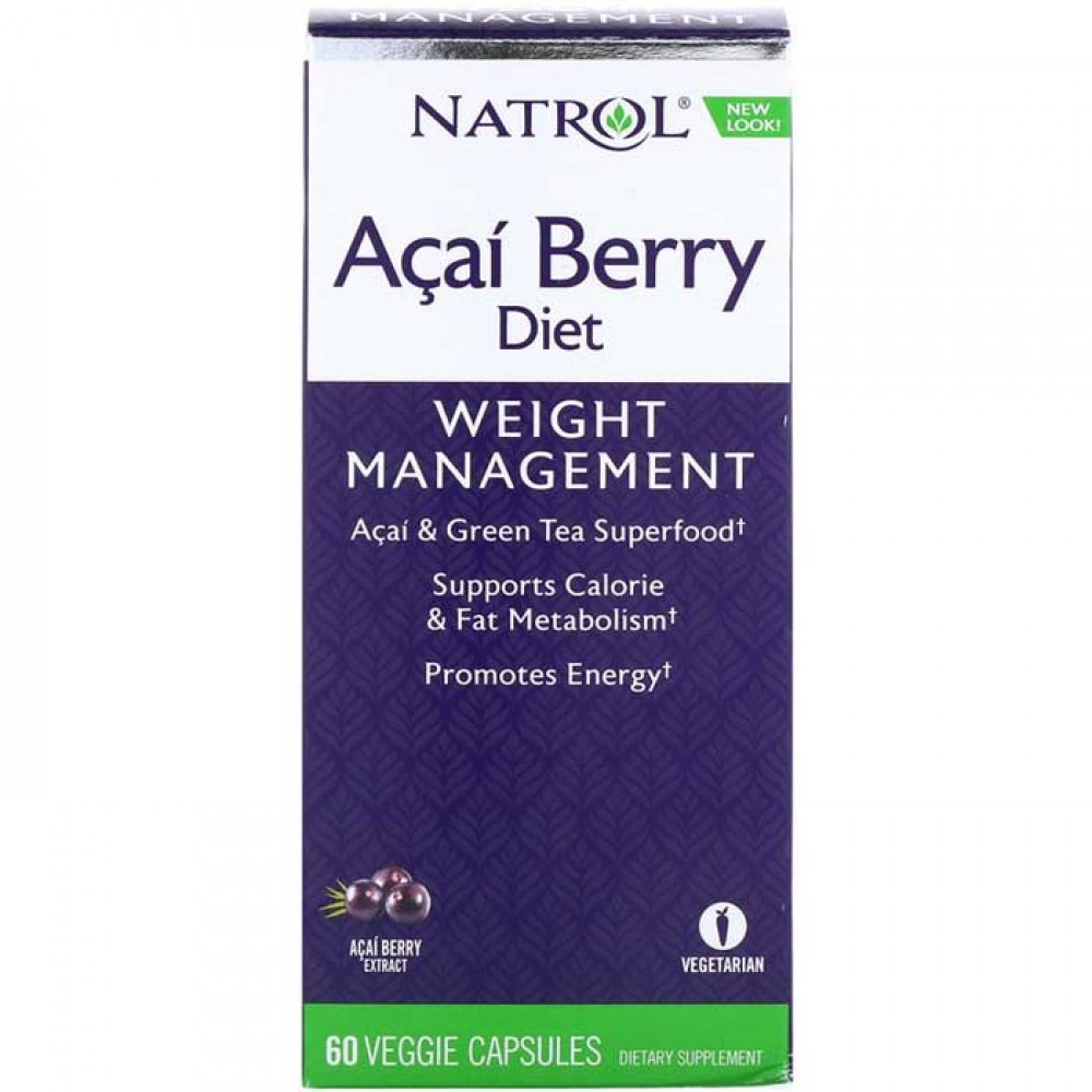 Acai Berry Diet 60 vcaps - Natrol