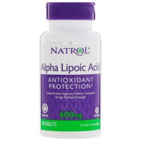 Alpha Lipoic Acid 600mg 45 ταμπλέτες - Natrol / Ειδικά Προϊόντα