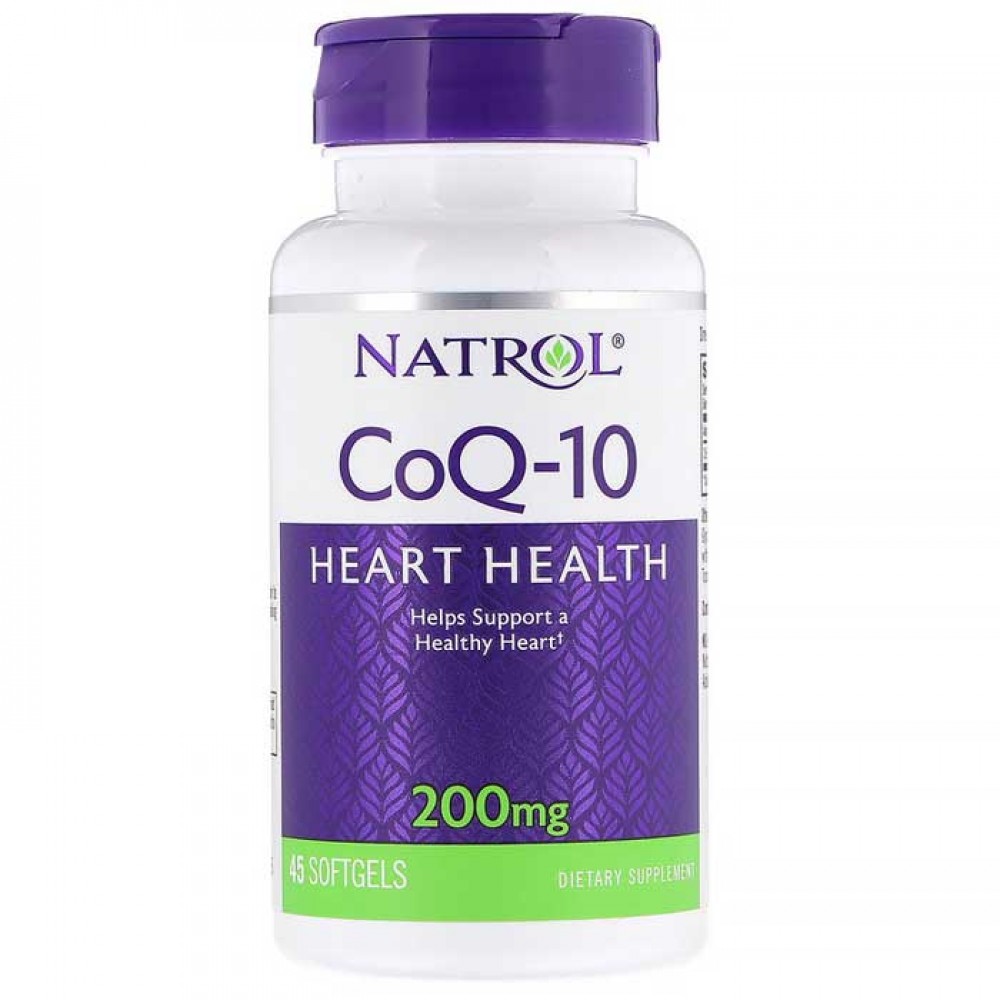 CoQ-10 200mg 45 softgels - Natrol