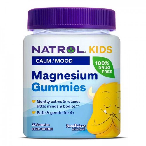 Kids Magnesium 30 Gummies - Natrol Kids Magnesium 30 Gummies - Natrol