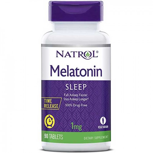 Melatonin 1mg Time Release 90 ταμπλέτες - Natrol / Μελατονίνη Άγχος Αϋπνία Melatonin 1mg Time Release 90 ταμπλέτες - Natrol / Μελατονίνη Άγχος Αϋπνία