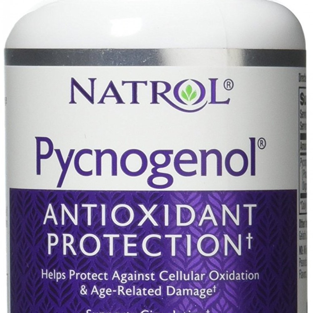 Pycnogenol 50mg 60 κάψουλες - Natrol / Πυκνογενόλη - Ισχυρό Αντιοξειδωτικό