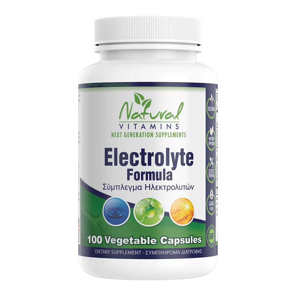 Electrolyte Formula 100 vcaps - Natural Vitamins