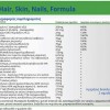 Hair Skin Nails Formula 60 tabs - Natural Vitamins