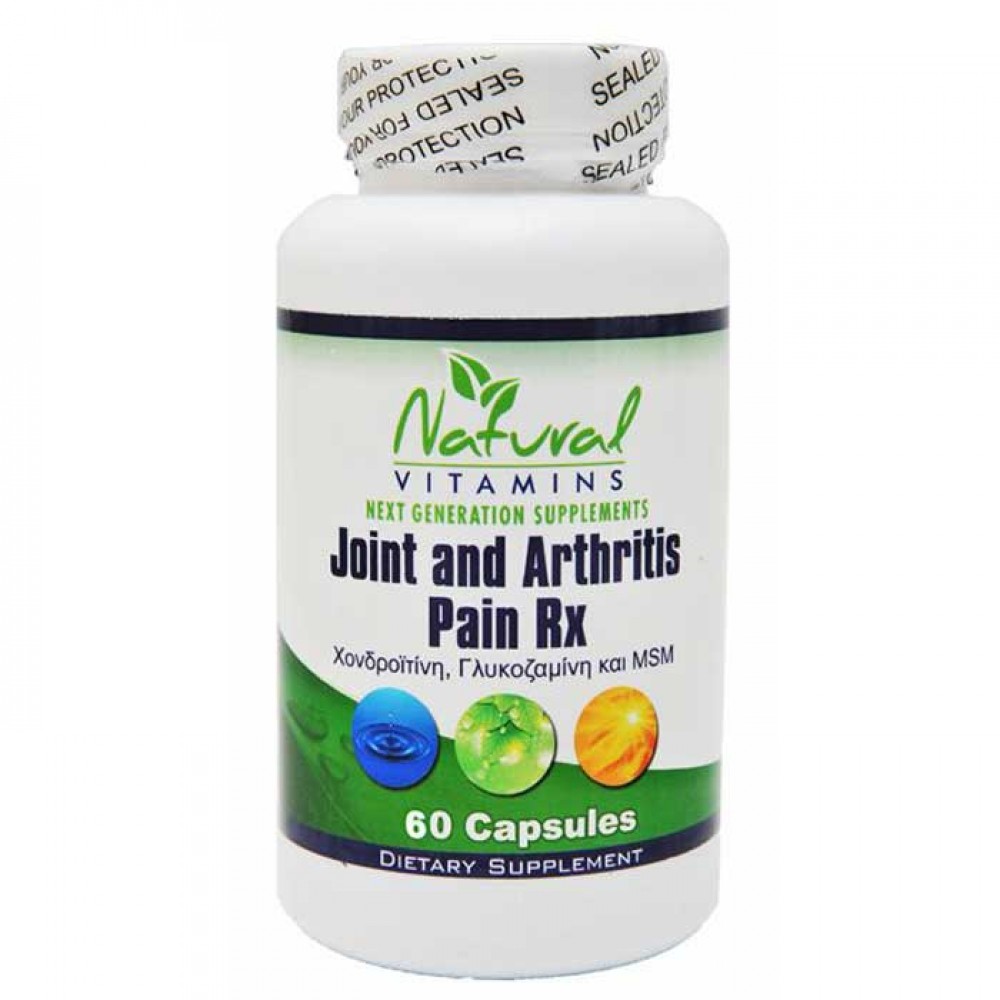 Joint and Arthritis Pain Rx 60 caps - Natural Vitamins