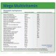 Mega Multi Πολυβιταμίνη 30 tabs  - Natural Vitamins