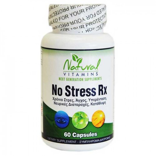 NO Stress RX 60 caps - Natural Vitamins