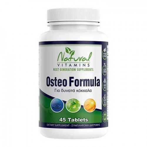 Osteo Formula 45 tabs - Natural Vitamins Osteo Formula 45 tabs - Natural Vitamins