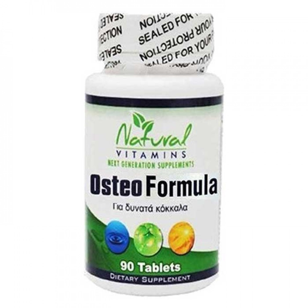 Osteo Formula 90 tabs - Natural Vitamins