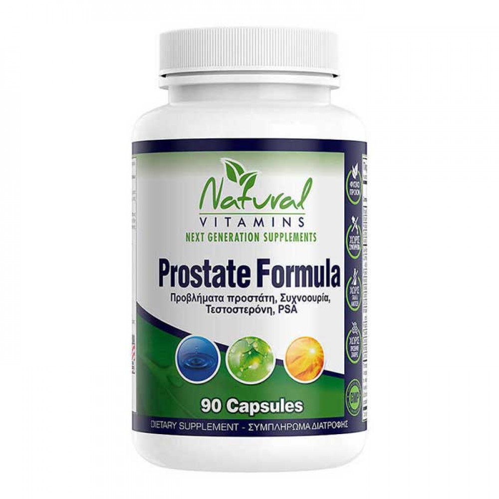 Prostate Formula 90 caps - Natural Vitamins