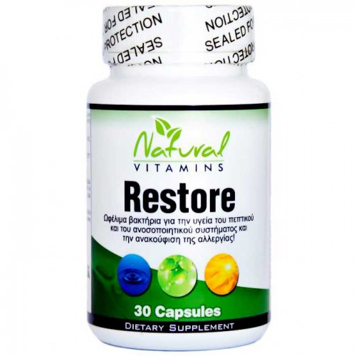 Restore 30 caps - Natural Vitamins Restore 30 caps - Natural Vitamins