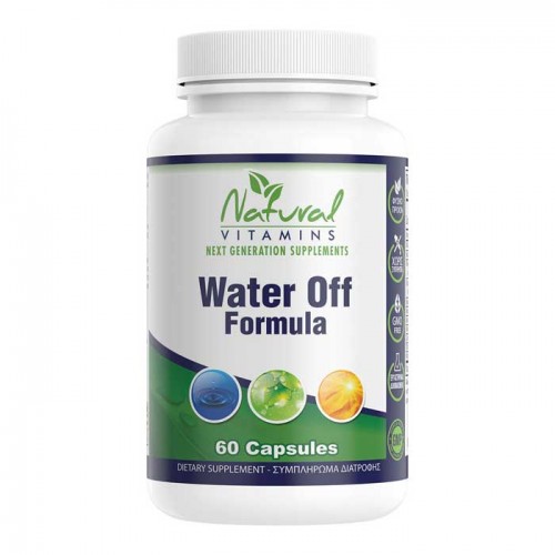 Water Off Formula 60 caps - Natural Vitamins Water Off Formula 60 caps - Natural Vitamins