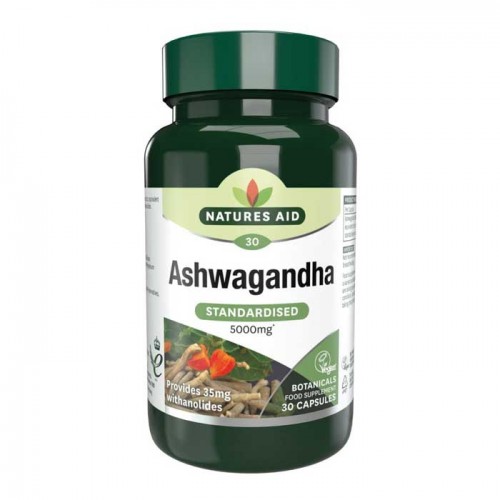 Ashwagandha 30 caps - Natures Aid Ashwagandha 30 caps - Natures Aid