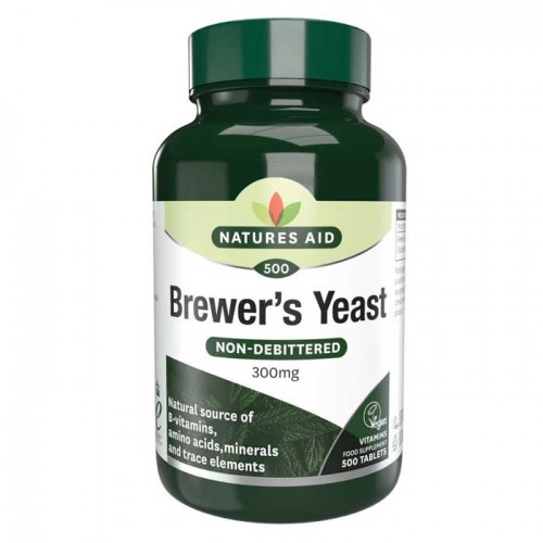 Brewers Yeast 300mg 500 ταμπλέτες - Natures Aid / Βιταμίνες Brewers Yeast 300mg 500 ταμπλέτες - Natures Aid / Βιταμίνες