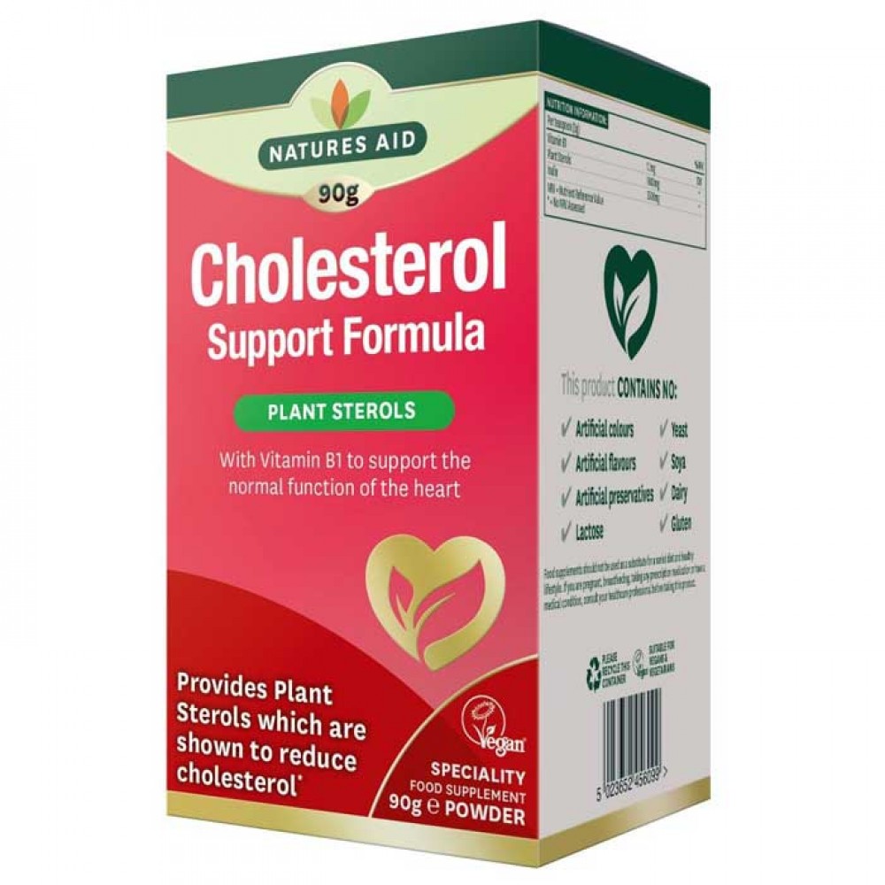 Cholesterol Support Formula 90g - Natures Aid / Χοληστερίνη