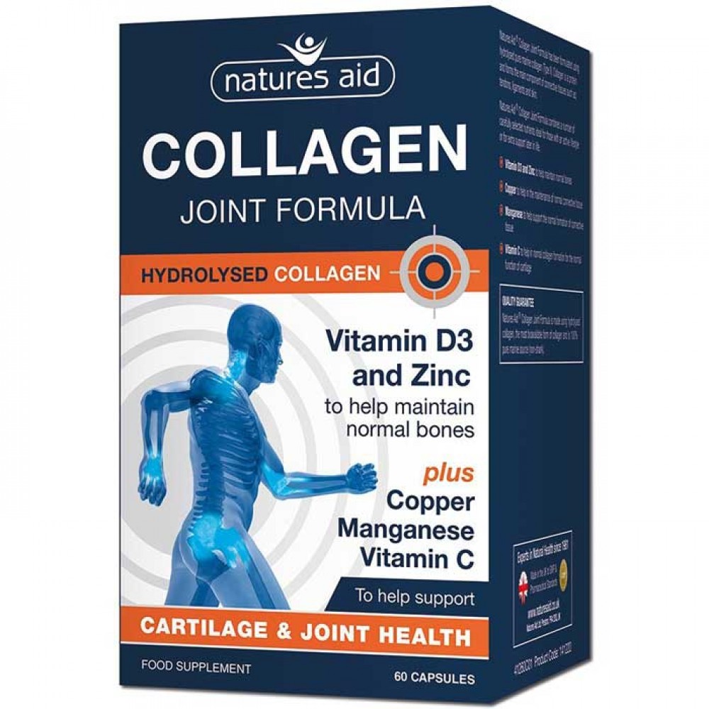 Collagen Joint Formula 60 κάψουλες - Natures Aid / Κολλαγόνο
