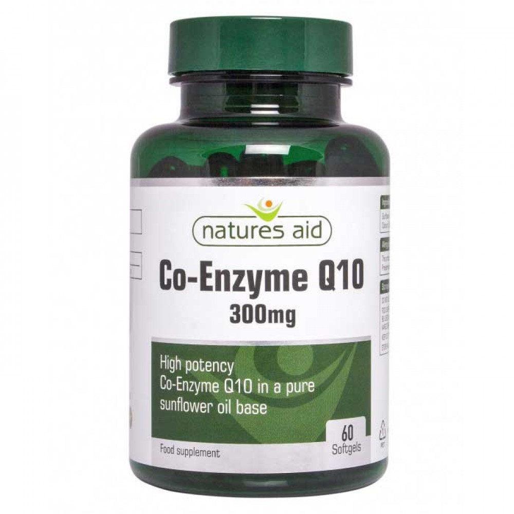 Co-Enzyme Q10 300 mg 60 softgels - Natures Aid / Ειδικά Προϊόντα