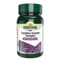 Digestive Enzyme Complex 60 ταμπλέτες - Natures Aid / Προβιοτικά - Πεπτικά 
