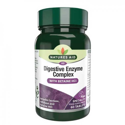 Digestive Enzyme Complex 60 ταμπλέτες - Natures Aid / Προβιοτικά - Πεπτικά  Digestive Enzyme Complex 60 ταμπλέτες - Natures Aid / Προβιοτικά - Πεπτικά