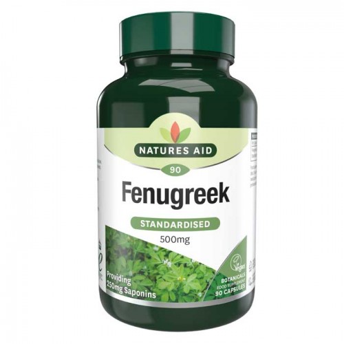 Fenugreek 500mg 90 κάψουλες - Natures Aid / Σεξουαλική Υγεία Fenugreek 500mg 90 κάψουλες - Natures Aid / Σεξουαλική Υγεία