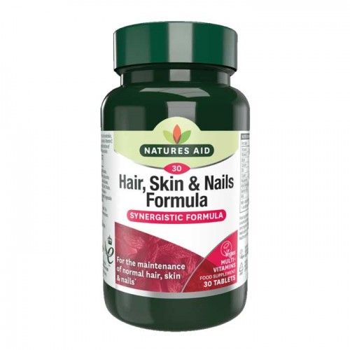 Hair Skin and Nails Formula 30 ταμπλέτες - Natures Aid / Μαλλιά - Δέρμα - Νύχια Hair Skin and Nails Formula 30 ταμπλέτες - Natures Aid / Μαλλιά - Δέρμα - Νύχια