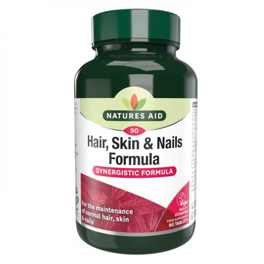 Hair Skin and Nails Formula 90 ταμπλέτες - Natures Aid / Γυναικεία Προϊόντα