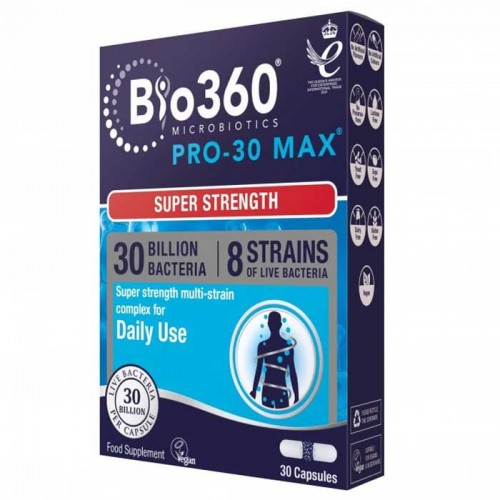 PRO-30 Max 30 κάψουλες - Natures Aid  / Προβιοτικό PRO-30 Max 30 κάψουλες - Natures Aid  / Προβιοτικό